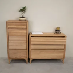 Commode en bois massif de chêne Oxford 3.1 - NordicStory