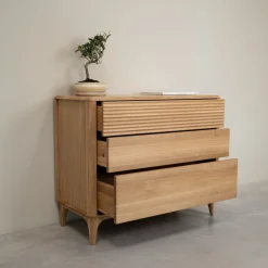 Commode en bois massif de chêne Oxford 3.1 - NordicStory