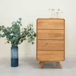 Commode en bois massif de chêne Genève - NordicStory