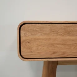 Console coiffeuse en bois massif de chêne Genève - NordicStory