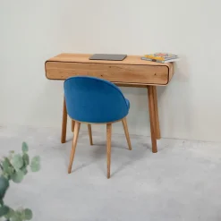 Console coiffeuse en bois massif de chêne Genève - NordicStory