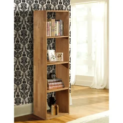 Etagère bibliothèque en bois massif de chêne Danemark 1 – NordicStory