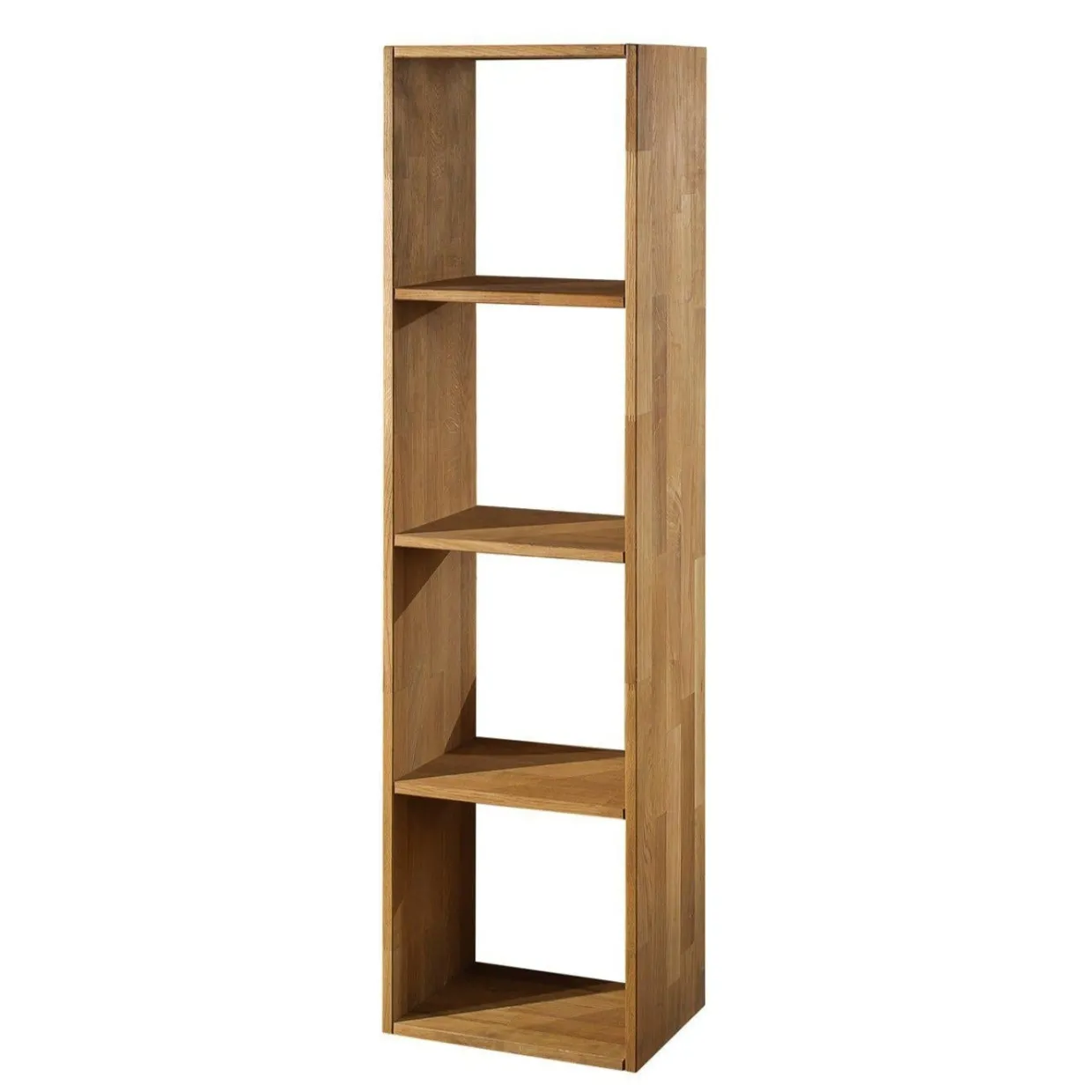 Etagère bibliothèque en bois massif de chêne Danemark 1 – NordicStory