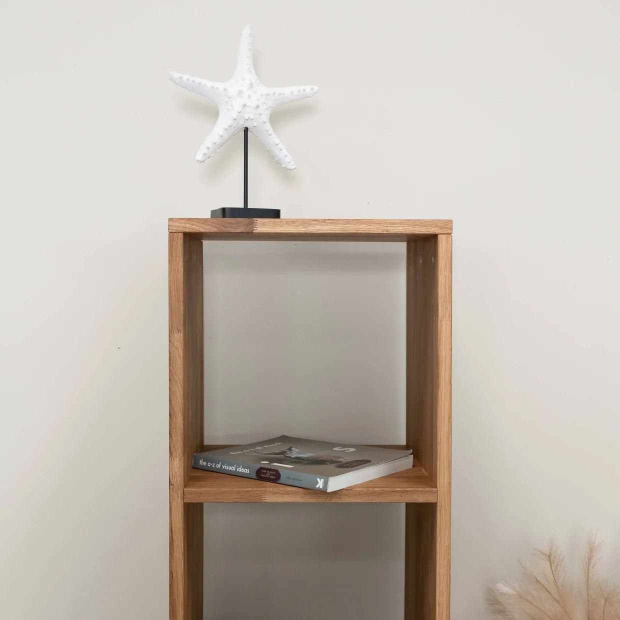 Etagère bibliothèque en bois massif de chêne Régal 4 - NordicStory