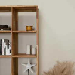 Etagère bibliothèque en bois massif de chêne Régal 10 - NordicStory