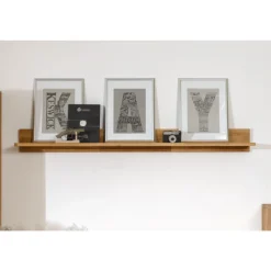 Etagère murale en bois massif de chêne Moritz - NordicStory