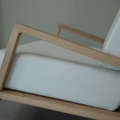 Fauteuil en bois massif de chêne Suède - VESKOR