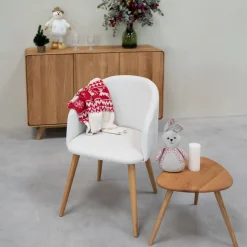 Lot de 3 tables basses gigognes en chêne massif Genève - NordicStory