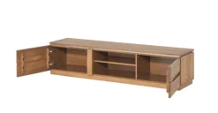 Meuble TV en bois de chêne Monténégro 25 - LoftStory