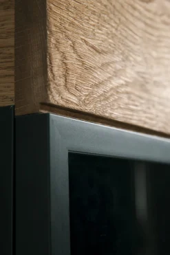 Meuble TV en bois de chêne Mozaik 24 - LoftStory