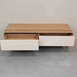 Meuble TV en bois massif de chêne Oslo 1 - VESKOR