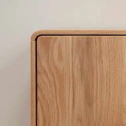Meuble TV en bois massif de chêne AMANDI - VESKOR