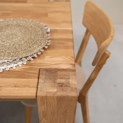 Table à manger en bois massif de chêne Mauritz 3 - NordicStory