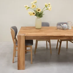 Table à manger en bois massif de chêne Mauritz 3 - NordicStory