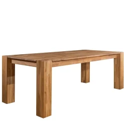 Table à manger en bois massif de chêne Mauritz 3 - NordicStory