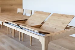 Table à manger extensible en bois massif CREATIV - KARPIS