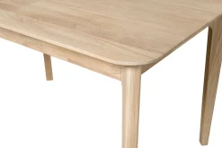 Table à manger extensible en bois massif de chêne France - NordicStory