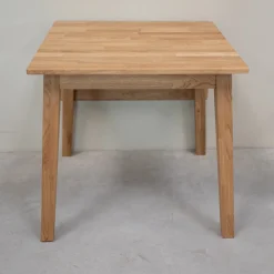 Table à manger extensible en bois massif de chêne Tomas - VESKOR
