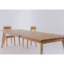 Table à manger extensible en bois massif PREMIER - KARPIS