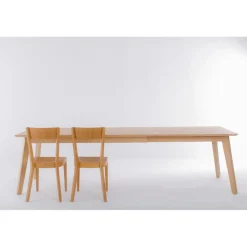 Table à manger extensible en bois massif PREMIER - KARPIS