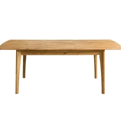 Table à manger extensible en bois massif de chêne Monty - NordicStory