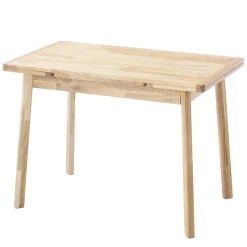 Table à manger extensible en chêne massif Mini 1 - NordicStory