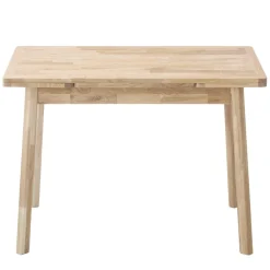 Table à manger extensible en chêne massif Mini 1 - NordicStory