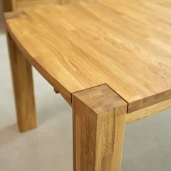 Table à manger extensible en bois massif de chêne Balder - VESKOR