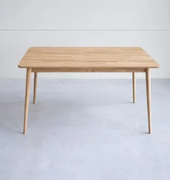 Table à manger extensible en bois massif de chêne Malmo 2 - VESKOR