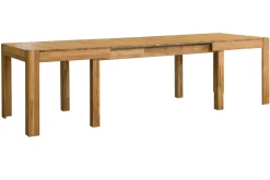 Table à manger extensible en chêne massif XL - NordicStory