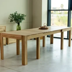 Table à manger extensible en chêne massif XL - NordicStory