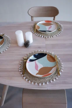 Table à manger extensible en bois massif de chêne Carmen - NordicStory