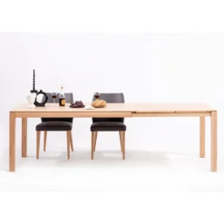 Table à manger extensible en bois massif VERDI - KARPIS