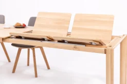 Table à manger extensible en bois massif DITA - KARPIS