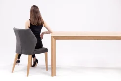 Table à manger extensible en bois massif DITA - KARPIS