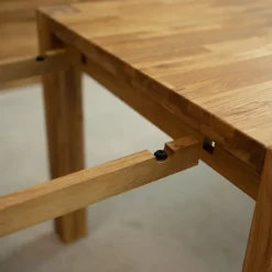 Table à manger extensible en chêne massif Mauritz 1 - NordicStory