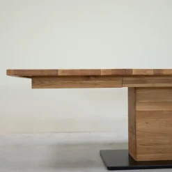 Table à manger extensible en bois massif de chêne Bremen - NordicStory
