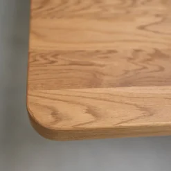 Table à manger extensible en bois massif de chêne Bremen - NordicStory