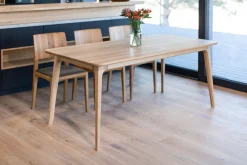 Table à manger extensible en bois massif TOKIO - KARPIS