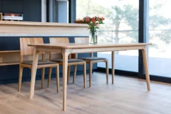 Table à manger extensible en bois massif TOKIO - KARPIS