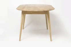 Table à manger ovale extensible en chêne massif Escandi 2 - NordicStory