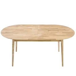 Table à manger ovale extensible en chêne massif Escandi 2 - NordicStory
