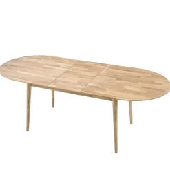 Table à manger ovale extensible en chêne massif Escandi 2 - NordicStory