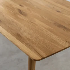 Table à manger rectangulaire en chêne massif Escandi 1 - NordicStory