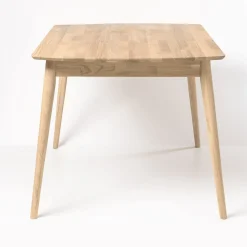 Table à manger rectangulaire en chêne massif Escandi 1 - NordicStory