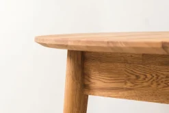 Table à manger ronde extensible en chêne massif Escandi 6 - NordicStory