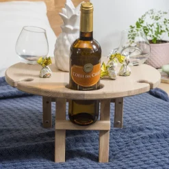 Table à vin pliante en chêne massif Merci - NordicStory