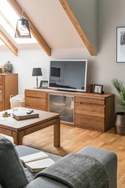 Table basse en bois de chêne Monténégro 41 - LoftStory
