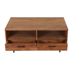 Table basse en bois massif Normandie - VESKOR