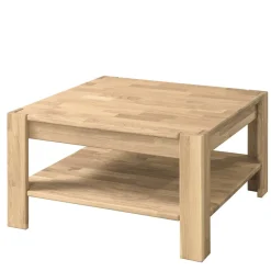 Table basse en bois massif de chêne Mauritz 4 - NordicStory